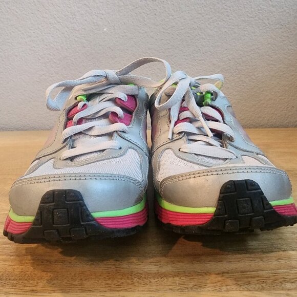 Nike Dual Fusion ST 2 Silver Pink Women’s Athletic Running Shoes Size 7.5 2012 - Picture 7 of 12